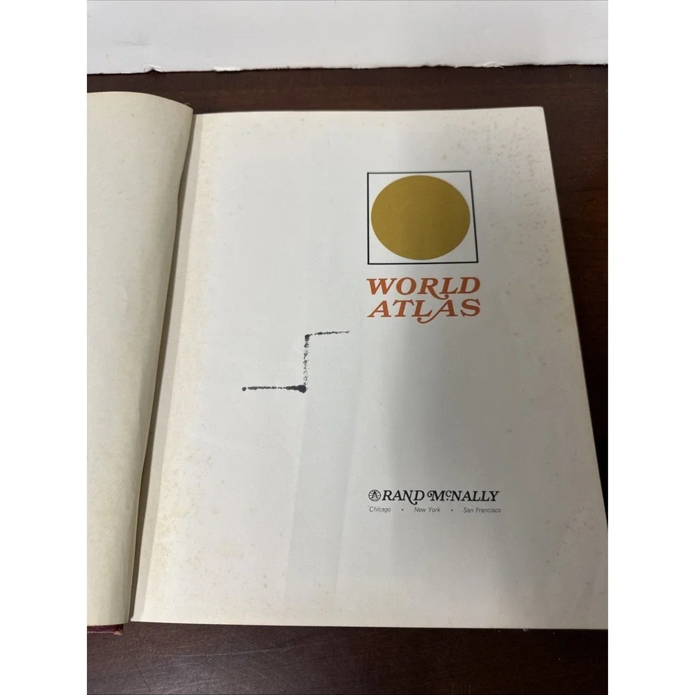 Rand McNally World Atlas‎ Imperial Edition  1971